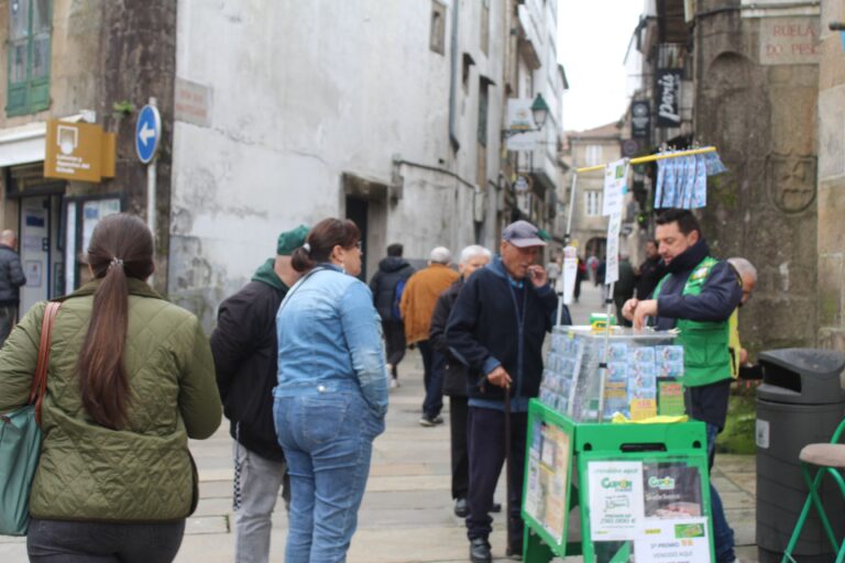 O Cupón da ONCE deixa 350.000 euros en Santiago de Compostela