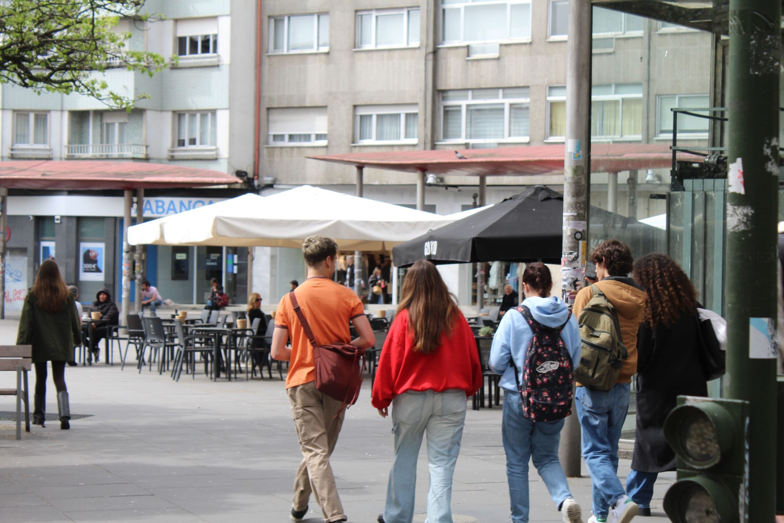 Pánico na Praza Roxa: gravan un intento de agresión con navalla no centro de Santiago - Xornal de Compostela :: Xornal da capital de Galicia