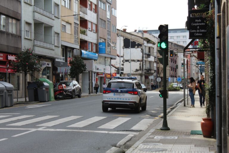 A Policía Local detecta 157 infraccións por exceso de velocidade en cinco vías de Santiago