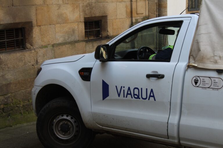 Viaqua alerta de posibles episodios de auga turbia trala reparación do depósito das Cancelas