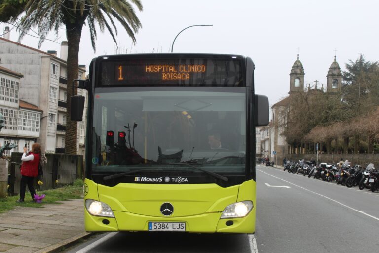 O Concello reforza o transporte urbano en Santiago durante a festividade do Xoves Santo