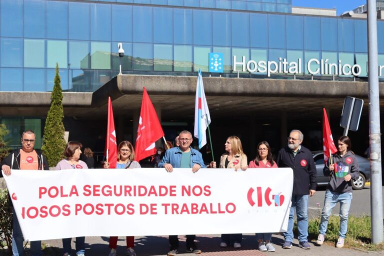 CIG-Saúde mobilízase para demandar melloras na seguridade do persoal do Psiquiátrico de Conxo