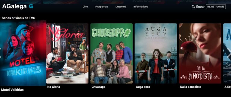(VÍDEO) Sabías que existe un Netflix con contido 100% en galego?