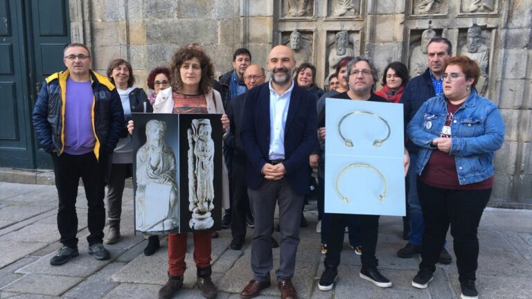 O BNG pide ao Goberno que inicie os trámites para lograr a devolución a Galicia das columnas de Antealtares