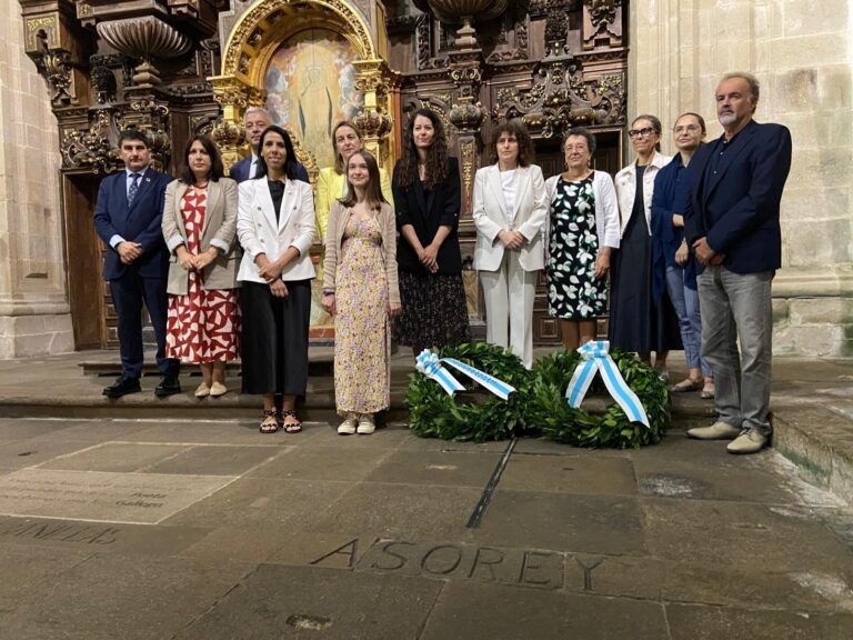 Compostela homenaxea a Francisco Asorey, escultor “de raza” e artista “referente”, no 63 aniversario da súa morte