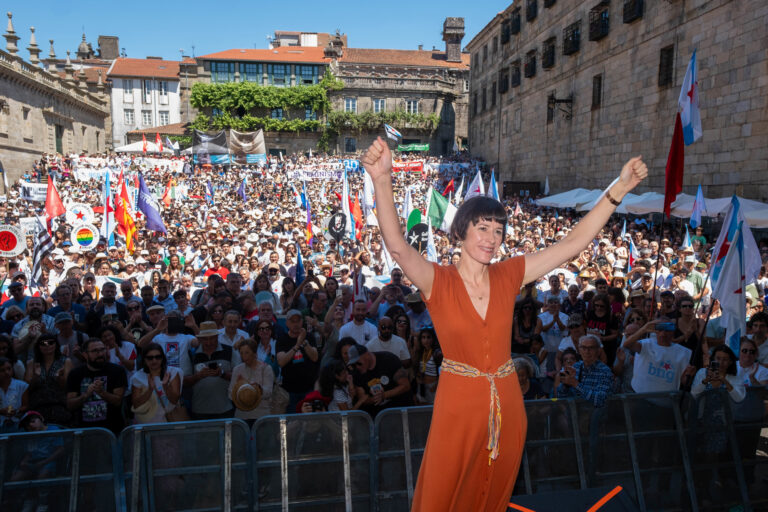 O BNG celebra o Día da Patria cunha masiva manifestación na cidade