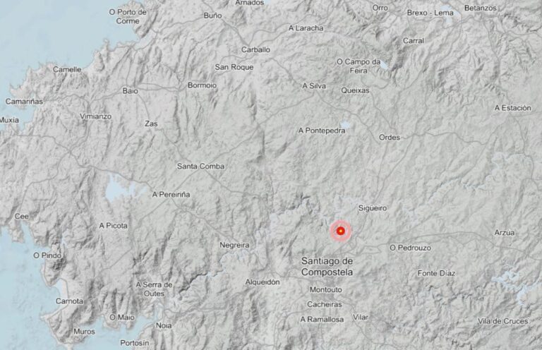 A cidade rexistra un terremoto de magnitude 2