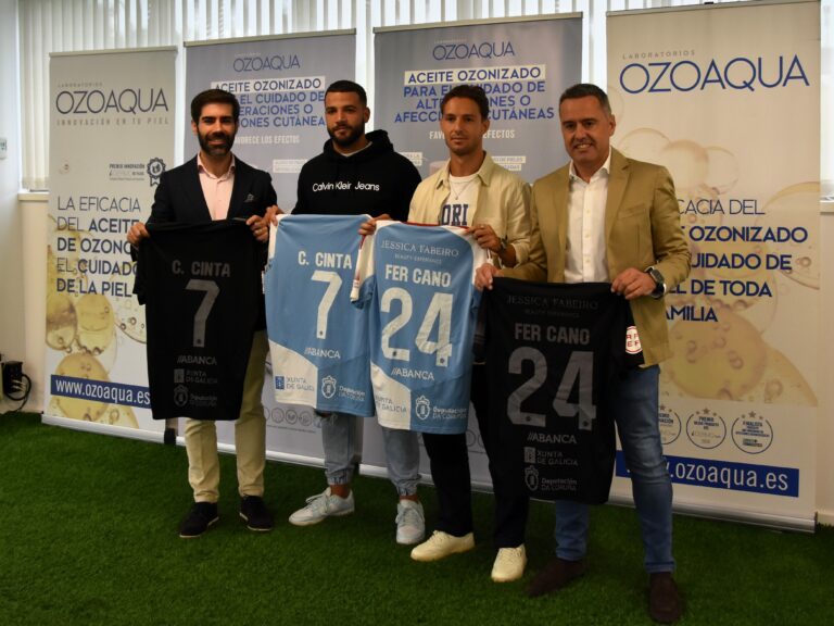 Laboratorios Ozoaqua únese como patrocinador da SD Compostela para a tempada 2024/25