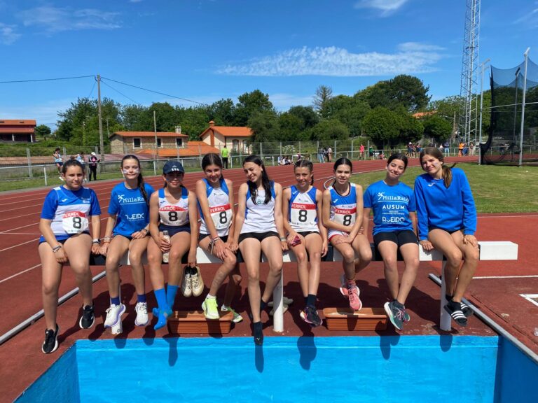 O MillaRaio competirá no campionato de España sub14 con nove atletas