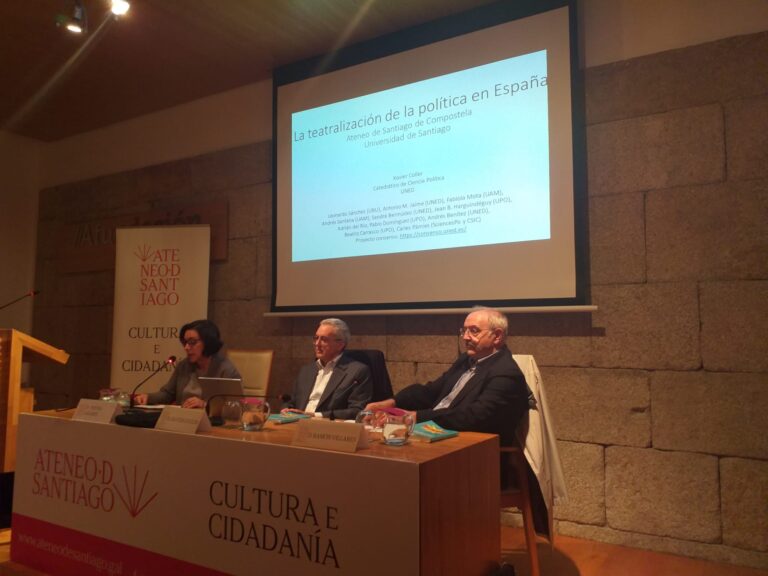Xavier Coller reflexiona sobre a teatralización da política en España: “Galicia ten o índice máis alto de desacordo parlamentario”