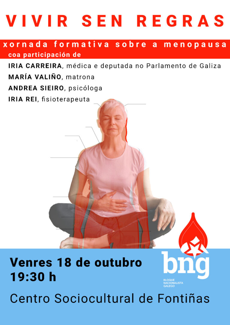 O BNG organiza unha xornada sobre a menopausa para visibilizar esta etapa do ciclo vital feminino