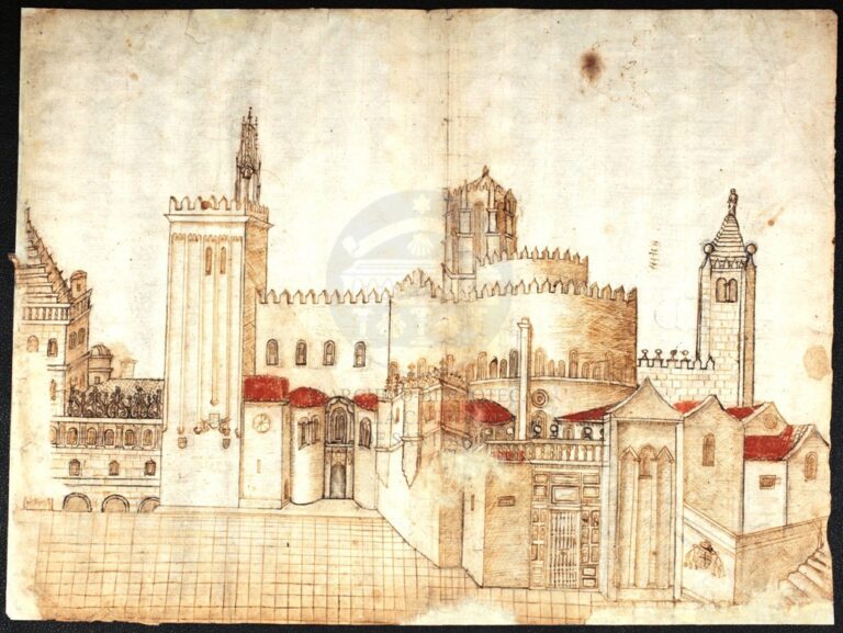 Aparece en liña un catálogo de mapas, planos e debuxos do Arquivo da Catedral compostelá