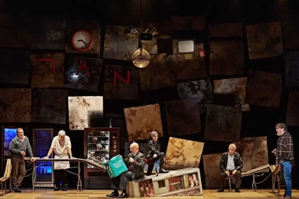 Escena da representación Os lunes ao sol - Web Teatro Madrid