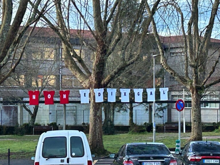 Familias do CEIP Lamas de Abade continúan a reclamar a saída do programa ‘E-Dixgal’