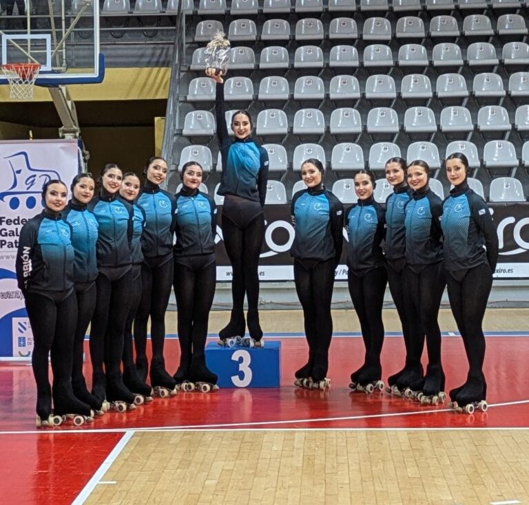 O Club de Patinaxe Artística Brión logra dúas clasificacións para o Campionato de España