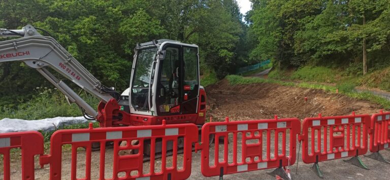 As obras de prolongación da autovía Santiago-A Estrada afectarán ao tráfico na AC-241, en Teo, desde o vindeiro martes