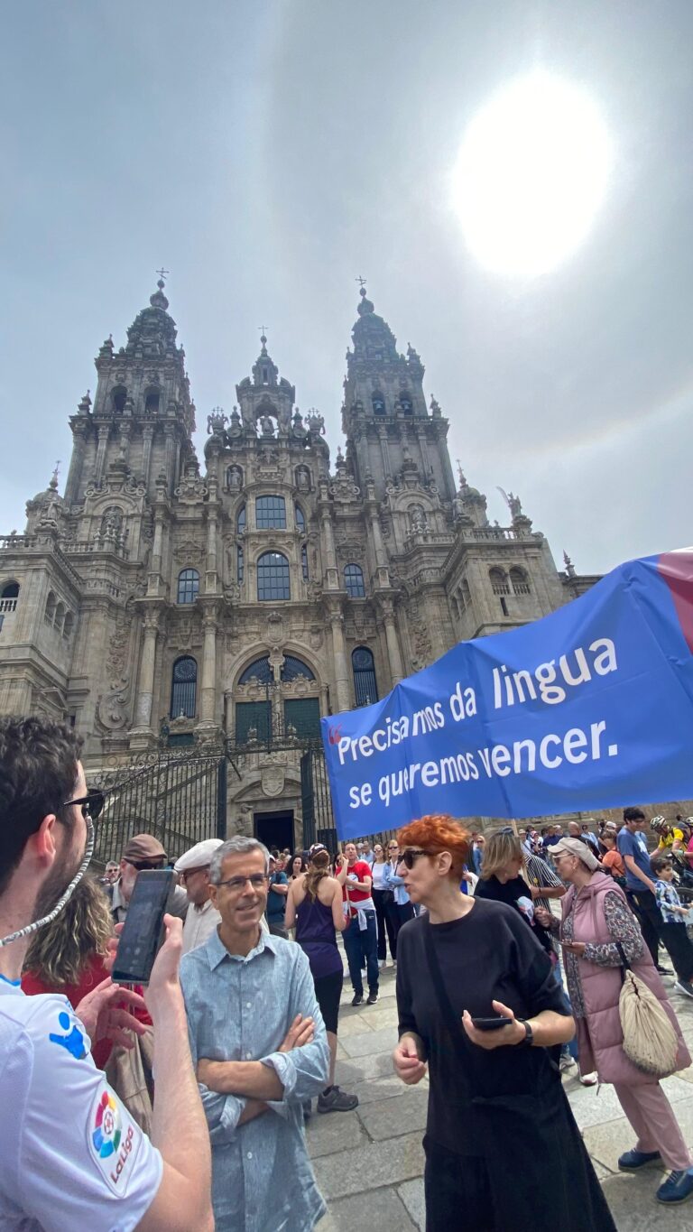 Queremos Galego mobiliza 45.000 persoas en Santiago polo futuro da lingua