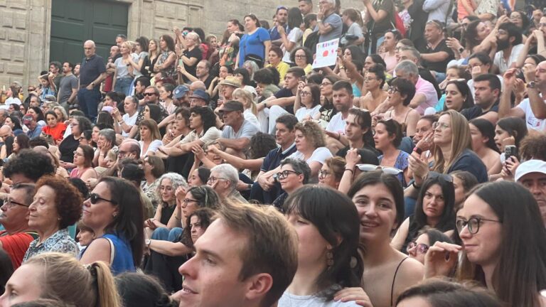 As Tanxugueiras enchen a Quintana no día grande das Festas da Ascensión