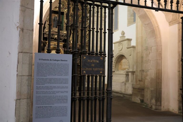 A Fundación do Panteón de Galegos e Galegas Ilustres, catalogada de interese cultural