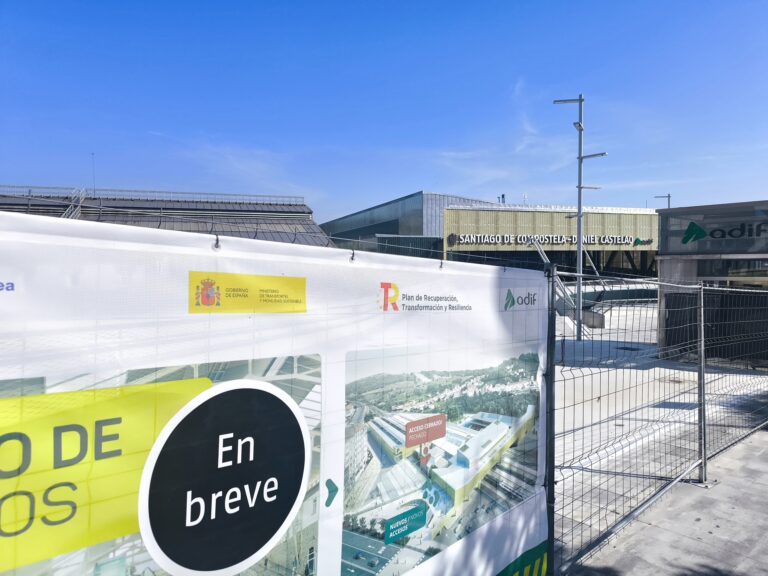 A intermodal de Santiago xa recibiu o nome “Daniel Castelao” e a inauguración está prevista para a semana que vén