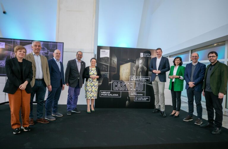 A Intelixencia Artificial resucita a Castelao no Gaiás