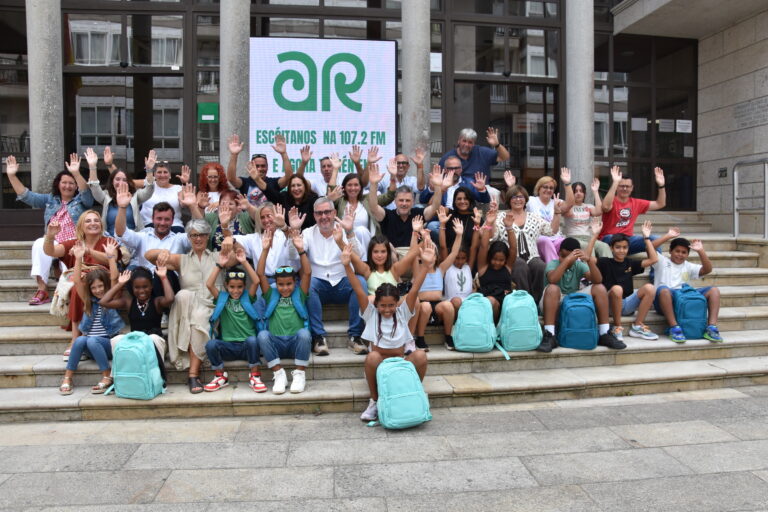 O Concello de Ames despide os oito nenos e nenas saharauís acollidos no programa ‘Vacacións en Paz’