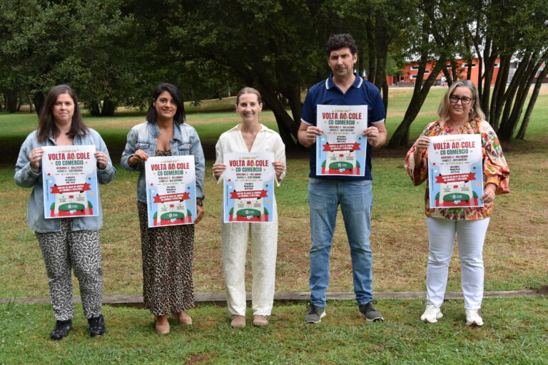 Ames celebra unha nova edición da ‘Volta ao cole co comercio’ con sorteos e actividades infantís