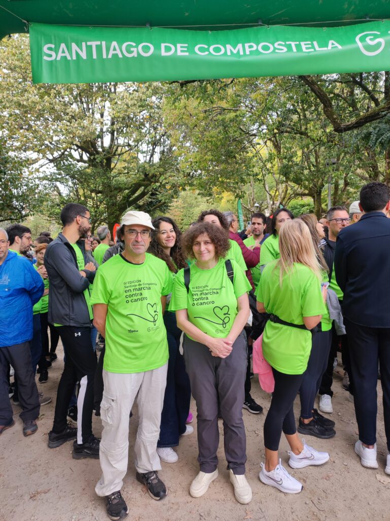 A alcaldesa destaca a importancia da solidariedade na loita contra o cancro