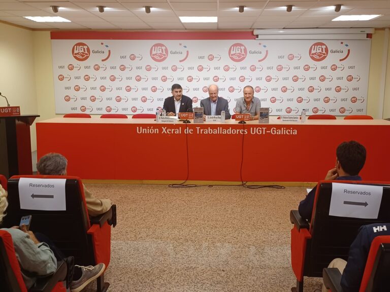 A UGT acolle a presentación do libro ’25 anos de sindicalismo en Citroën. 1977-2002′