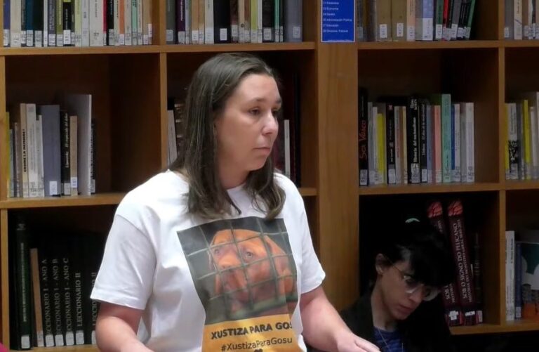 Unha voluntaria do refuxio de Bando, sobre o sacrificio do can Gosu: “A dirección executouno unilateralmente”