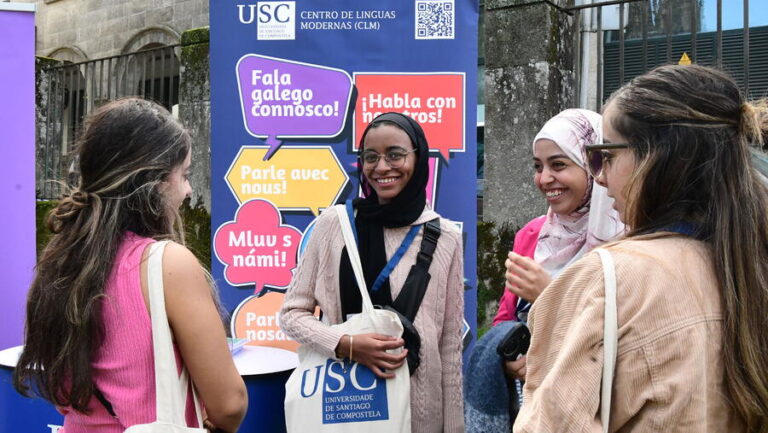 A USC abre a matrícula para as Conversas en linguas estranxeiras e os exames DELF