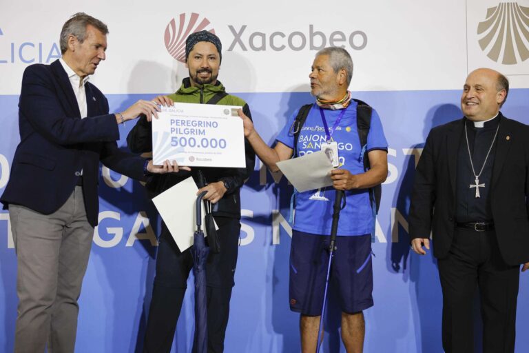 Medio millón de peregrinos chegaron xa a Compostela este ano