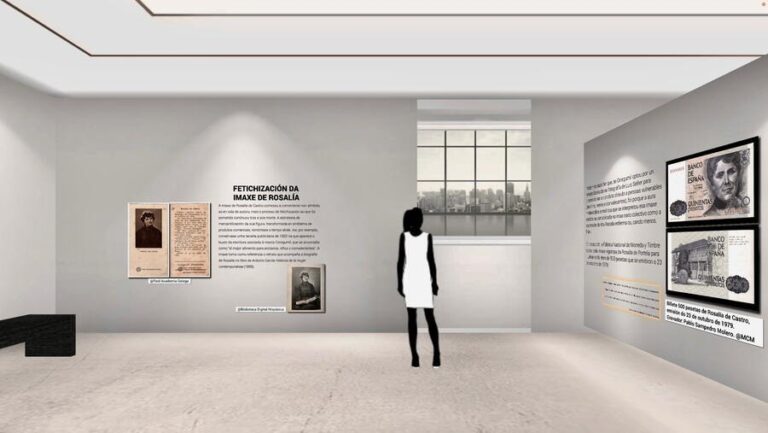 A USC crea o primeiro museo virtual dedicado á iconografía de Rosalía de Castro