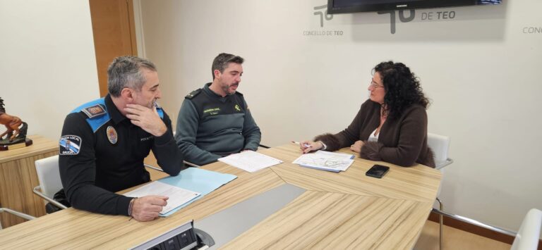 Teo reclama máis presenza da Garda Civil tras os roubos rexistrados na comarca