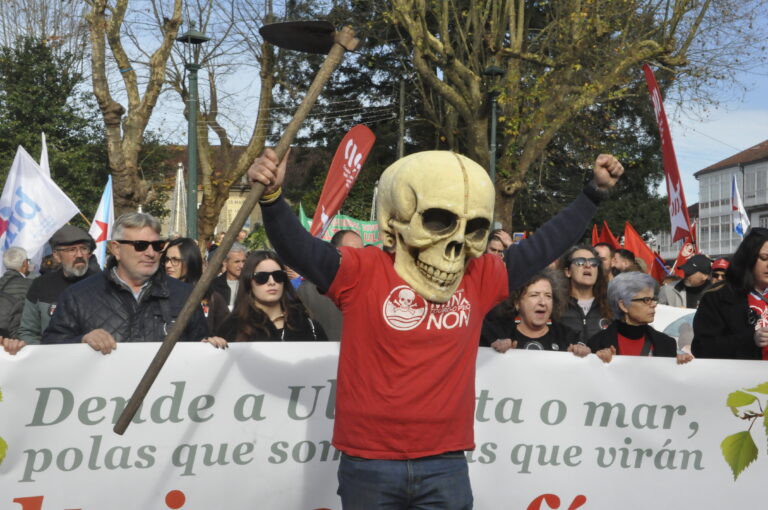 (FOTOS) Decenas de miles de persoas maniféstanse contra Altri e a Mina de Touro-O Pino