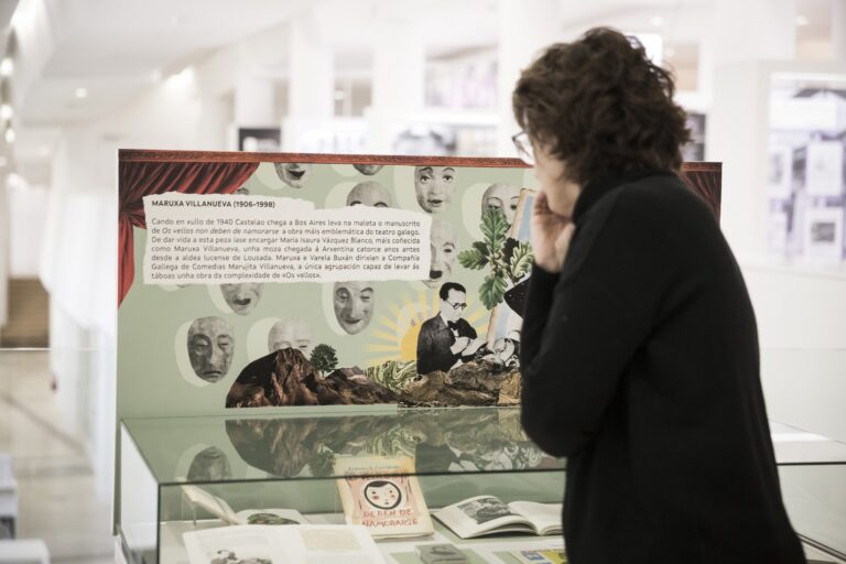 A Biblioteca de Galicia inaugura unha exposición sobre as mulleres que acompañaron a Castelao