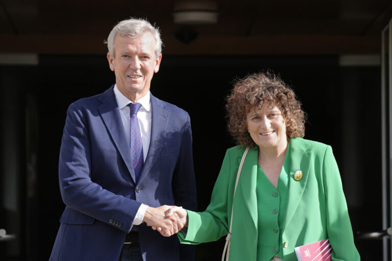 Rueda valora o interese de Goretti Sanmartín por coordinar coa Xunta a conmemoración do Xacobeo 27