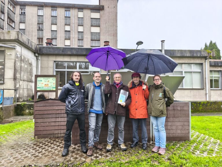 O CIFP Compostela transformou en compost case 10 toneladas de residuos orgánicos ao longo de 2025