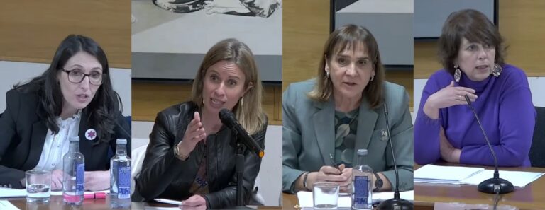 As candidatas á reitoría da USC debaten co estudantado sobre participación, docencia, lingua e vivenda