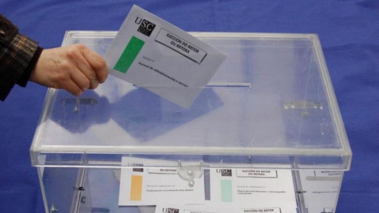 Abertas as urnas electrónicas para elexir reitora na USC: onde e como votar?