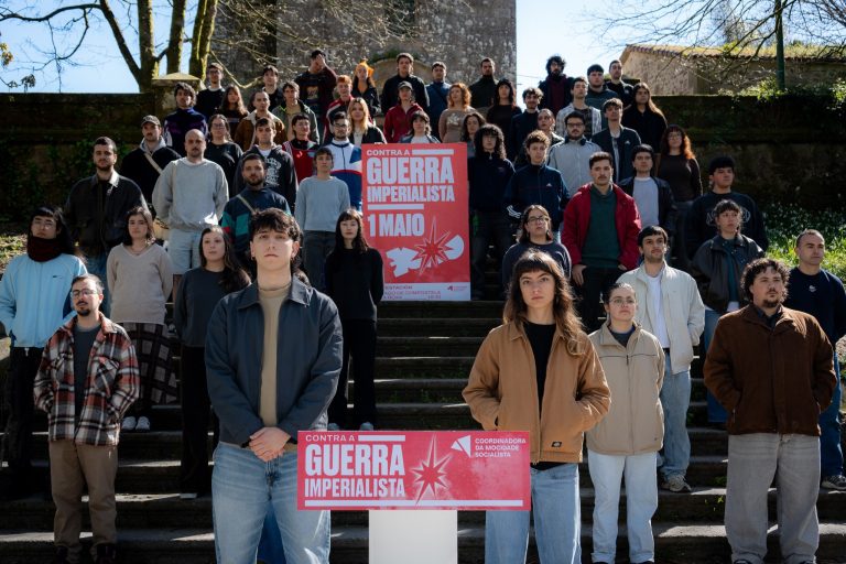 A Mocidade Socialista chama a tomar Santiago o 1 de maio contra a guerra e o auxe reaccionario