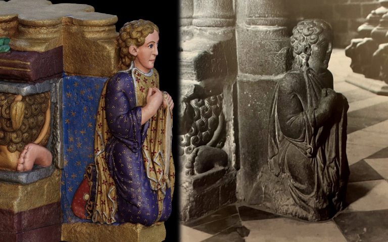 A USC presenta unha restauración dixital do Mestre Mateo que revela novos datos sobre o Pórtico da Gloria