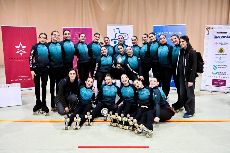 O Club de Patinaxe Artística Brión acada o subcampionato galego e clasifícase para o estatal por quinto ano consecutivo