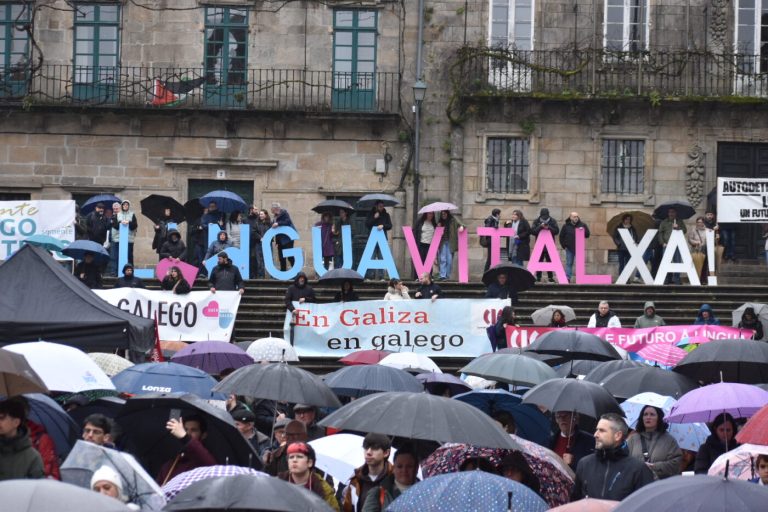 Queremos Galego presenta en Santiago o protocolo ‘Lingua Vital’ para responder á “emerxencia lingüística”