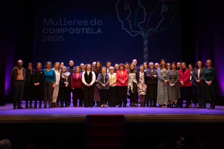 O Teatro Principal acolle a entrega dos premios ‘Mulleres de Compostela 2026’ no marco das actividades do 8M