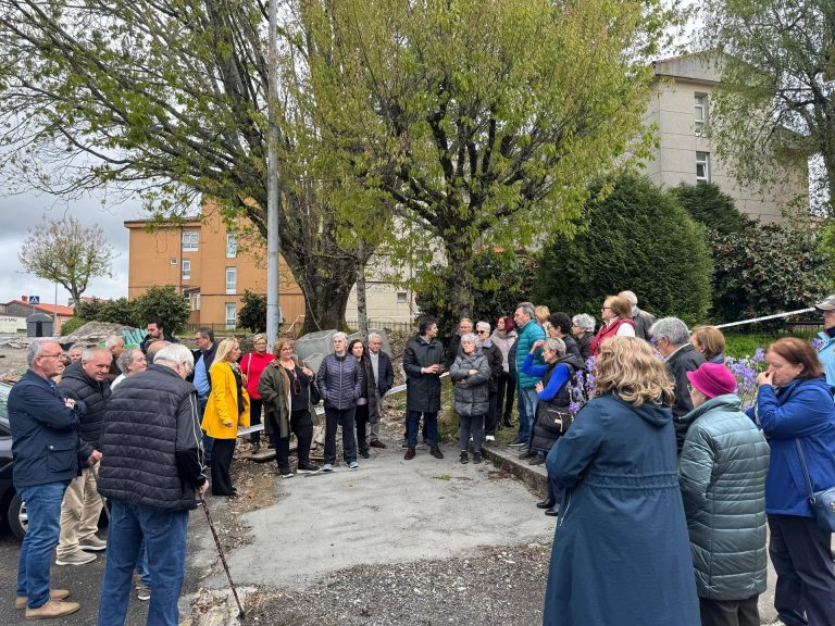 Verea critica a paralización das obras na rúa García Lorca e reclama explicacións ao Goberno local