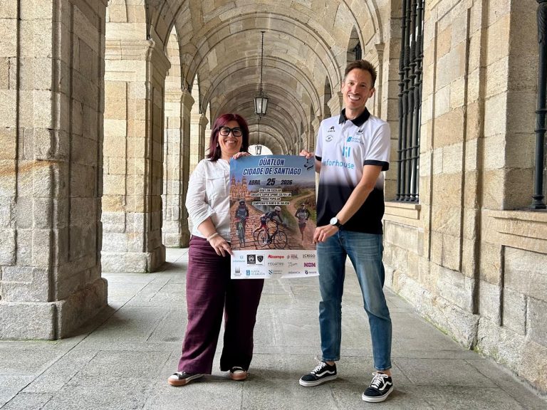 Santiago acolle este sábado o 26º Duatlón Cidade de Santiago con preto de 600 participantes