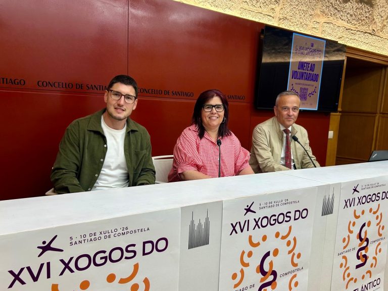 Santiago activa o programa de voluntariado para mobilizar máis de 50 persoas nos XVI Xogos do Eixo Atlántico