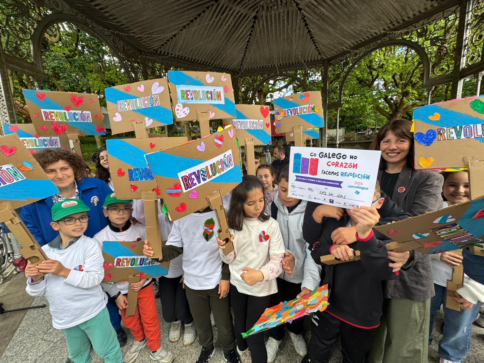 Santiago acolle o arranque festivo do Correlingua 2026 coa lingua galega como protagonista na Alameda - Xornal de Compostela :: Xornal da capital de Galicia