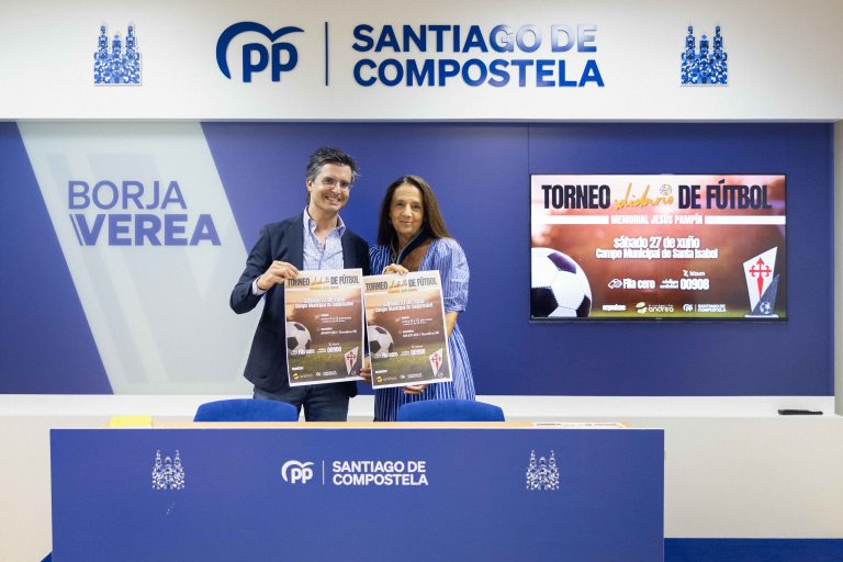 O PP de Santiago e a Fundación Andrea impulsan o primeiro Torneo Solidario Jesús Pampín
